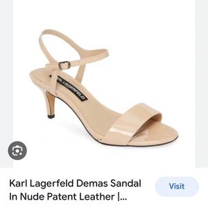 Karl Lagerfeld Demas Heels